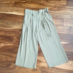 L’Agence Paper Bag Silk Pants